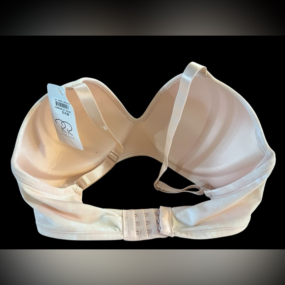 Rene Rofe Pink Triangle Bra Intimates - Picture 9 of 12
